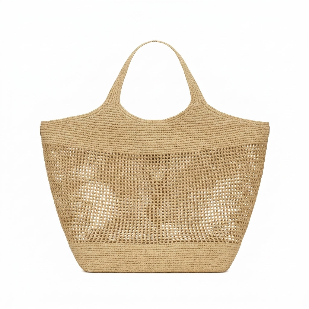 Raffia Icare Tote Bag